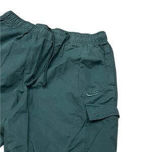 Nike Teal Green Cargo Joggers